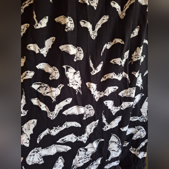 Killstar Bat Print Babydoll Dress - Picture 5 of 6